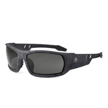 Ergodyne Skullerz Odin Safety Sunglasses Kryptek Typhon Frame Smoke Lens