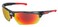 MCR Safety DM131R Dominator DM3 Safety Glasses with Fire Mirror and Gun Metal Frame
