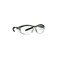 3M Reader Safety Glasses 20 Diopter Black Frame Clear Lens