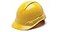 Pyramex Ridgeline Cap Style Hard Hat Vented 4Point Ratchet Suspension Yellow