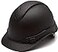 PYRAMEX Ridgeline Cap Style Hard Hat Vented 4Point Ratchet Suspension Black Graphite Pattern
