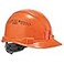 Ergodyne Vented Hard Hat Cap Style Ratchet Suspension Class C Skullerz 8972 Orange
