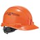 Ergodyne Vented Hard Hat Cap Style Ratchet Suspension Class C Skullerz 8972 Orange