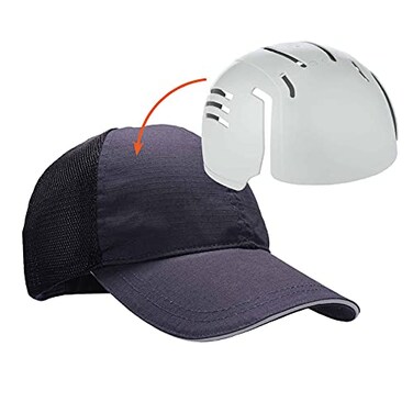 Ergodyne Skullerz 8946 Standard Baseball Cap with Bump Cap Insert Navy