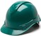 Pyramex Ridgeline Cap Style Hard Hat 4Point Ratchet Suspension Green