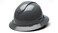 Ridgeline Pyramex Full Brim Hard Hat 4 Point Ratchet Slate Gray Vented