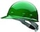FIBRE-METAL FibreMetal by Honeywell SuperEight Thermoplastic CapStyle Hard Hat with 8Point Ratchet Suspension Green E2RW74A000 Medium