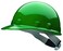 FIBRE-METAL FibreMetal by Honeywell SuperEight Thermoplastic CapStyle Hard Hat with 8Point Ratchet Suspension Green E2RW74A000 Medium