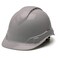 Pyramex Ridgeline Cap Style Hard Hat 4 Point Ratchet Vented Gray