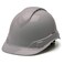 Pyramex Ridgeline Cap Style Hard Hat 4 Point Ratchet Vented Gray