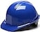 Pyramex Safety Cap Style 4 Point Ratchet Suspension Hard Hat with Rain Trough Comfortable Low Profile Design Blue One Size HP14160