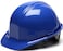 Pyramex Safety Cap Style 4 Point Ratchet Suspension Hard Hat with Rain Trough Comfortable Low Profile Design Blue One Size HP14160