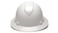 Ridgeline Pyramex Full Brim Hard Hat 4 Point Ratchet White
