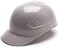 Ridgeline Pyramex 4 Point Glide Lock Suspension Bump Cap Gray
