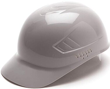 Ridgeline Pyramex 4 Point Glide Lock Suspension Bump Cap Gray