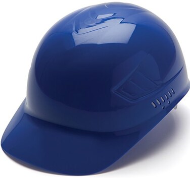 Ridgeline Pyramex 4 Point Glide Lock Suspension Bump Cap Blue