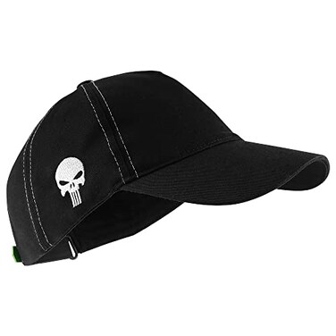 GREEN DEVIL Safety Bump Cap Hat Baseball Cap Style Safety Hat Breathable Lightweight Hard Hats for Men Women Black Long Brim