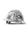 LANON Protection LANON Full Brim Hard Hat OSHA Construction Work Approved Premium Charcoal Gray Design FRP Safety Helmet with 4 Point Adjustable Ratchet Suspension Class C