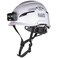 Klein Tools 60526 Safety Helmet Type2 Safety Helmet with Rechargeable Headlamp Vented Class C White