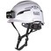 Klein Tools 60526 Safety Helmet Type2 Safety Helmet with Rechargeable Headlamp Vented Class C White