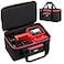 LEFOR&Acirc;&middot;Z Air Compressor Bag Compatible with Milwaukee M18 Inflator 284820277120Air Pump Carrying Case Fits for Milwaukee Tools AccessoriesTire Inflator Holder for Battery Pack 18V 3090 Ah Case Only
