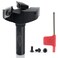 BINSTAK CNC Spoilboard Surfacing Router Bit 12 Shank 2 Cutting Diameter Insert Carbide Slab Flattening Router Bit Planing Bit Wood Planer Bit by