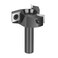 SpeTool Spoilboard Surfacing Router Bit 12 inch Shank 2 Inch Cutting Diameter Extra Long Planing Router Bit for Wood Slab Flattening Mill