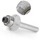 ILOVETOOL Radius Head 3mm Router bits 14 Shank Diamond BRAZED Profile Wheel Router Bit Bullnose