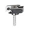 Amana Tool RC2248 Mini Insert Spoilboard Surfacing Rabbeting Flycutter Slab Leveler Surface Planer 112 D x 12mm 1532 CH x 14 Inch SHK Router Bit