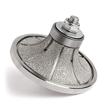 Z-LION ZLION B25 1 Diamond Hand Profile Wheel Router Bit Half Profiler Wheel for Granite Concrete Marble Edge with 5811 Thread