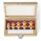 Fivepears 5Pcs Bullnose Router Bit Set 12 Shank Bearing Half Round Router Bits for Woodworking Carbide Tipped Edge Bits 110 Minor Cutting Length Radius 18 316 14 516 38