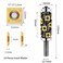 BINSTAK Heavy Duty Flush Trim Router Bit 12 Shank 14 PCS Carbide Inserts with TiN Coating Top and Bottom Bearing FlushCut Spiral CNC Router Bits for Woodworking Trimming Double Bearing Black