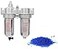 THB 38 Compressed air in line filter desiccant air dryer combination SPRAY GUN EQUIPEMENT PAINT BOOTH COMPRESSOR