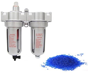 THB 38 Compressed air in line filter desiccant air dryer combination SPRAY GUN EQUIPEMENT PAINT BOOTH COMPRESSOR