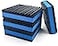 LBG Products Rubber AntiVibration Isolator PadsHeavy Duty Blue EVA Pad for Air ConditionerCompressorsHVACTreadmills etc 6 X 6 X 78