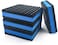 LBG Products Rubber AntiVibration Isolator PadsHeavy Duty Blue EVA Pad for Air ConditionerCompressorsHVACTreadmills etc 6 X 6 X 78