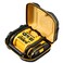MeEazy Hard Case Protective CustomFit Padded Storage Bag with YKK Zippers FormFitting Shell and Wide Shoulder Strap for DEWALT DCC020IB 20V Max Air Compressor Tire Inflator CASE ONLY