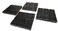 VIBRATION PAD HEAVY DUTY ANTI VIBRATION ISOLATION PADS 6 X 6 X 34 ALL RUBBER WAFFLE TYPE QUANTITY 4