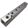 NACX 6 Way Pneumatic Manifold Air Distribution Block G12 Supply Port G14Inch Output Port Aluminum Alloy