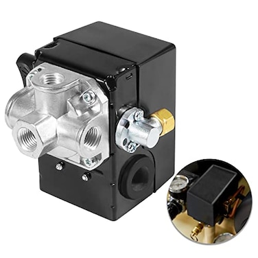 Zymurgoes 23474570 Pressure Switch WUnloader And OnOff Lever 135175 PSI for Ingersoll Rand Reciprocating Air Compressor 2340 2475 2545 And 7100 2475