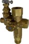 PRO-EDGE INDUSTRIAL PNEUMATICS AND CONTROLS 12 NPT Top Inlet Unloader Pilot Check Valve All in One plus Throttle Control Cable for 65HP Gas air Compressors and Below 095125 PSI 36 Throttle Control Cab