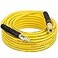 Hromee Air Compressor Hose 14 Inch x 50 Feet Hybrid Hose with Fittings 14 Industrial Quick Coupler and Plug Kit