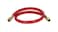 PneumaticPlus RED EPDM Synthetic Rubber Air Water Hose 12 ID x 084 OD with 12 NPT Swivel Male Fitting Connections 3 FT