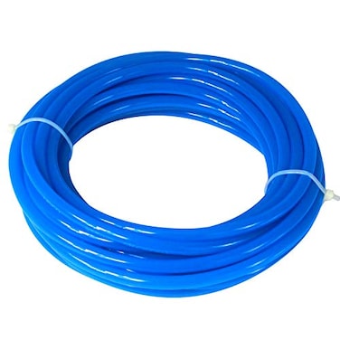 Quickun Pneumatic Tubing 10mm x 65mm PU Polyurethane Tube Air Hose Line for Air Compressor Fitting or Fluid Transfer Blue 328ft10Meters