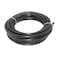Beduan 12 mm OD Pneumatic Air Line Tubing Nylon Air Hose for Fluid Transfer or Air Brake System 164ft Black