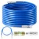 Gyfent 50Ft x 14 NPT Airless Paint Sprayer Hose 8500PSI High Pressure Airless Paint Spray Hose with 5Ft Whip Hose 14 Hose Connector Sprayer Swivel Joint for Airless Spraying Machine