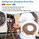 RO6G 29986 Refrigeration Hoses with Ball Valves Replacement Hvac Hose Low Loss R410A Plus II 14 Charging Hoses 72in Length 3 Pack Blue Yellow Red