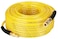 YOTOO Reinforced Polyurethane Air Hose 14 Inner Diameter by 100 Long Flexible Heavy Duty Air Compressor Hose with Bend Restrictor 14 Swivel Industrial Quick Coupler and Plug Yellow