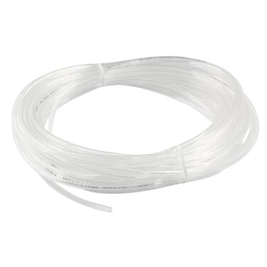 Coufce Pneumatic Tubing 18 OD PU Polyurethane Air Line Hose Clear Nylon Pipe for Fluid Transfer Air Brake Compressor Fitting 328 FT
