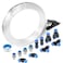 MSAEIQUN Pneumatic Tubing Clear Polyurethane PU Air Hose Pipe Tube Kit 6mm OD 4mm ID 10 Meter 328ft for Air Line or Fluid Transfer 6mm x 10M